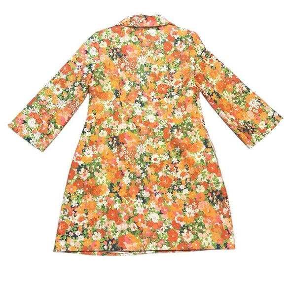 Julie Brown Mod Style Mildred Topper Coat in Bora Bora Size Medium NWT - Picture 5 of 16